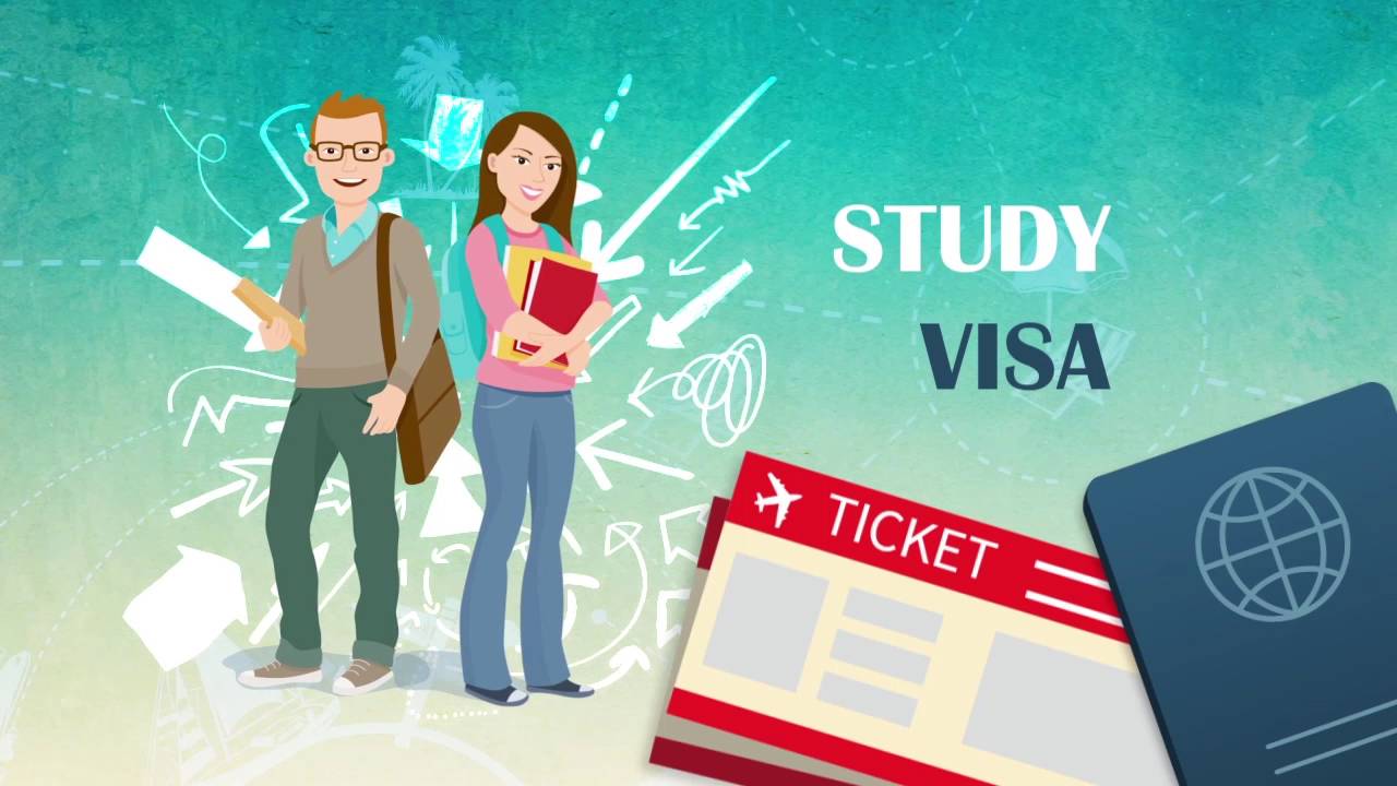 Student visa. Виза для студентов. Canadian student visa. Баннер визы.